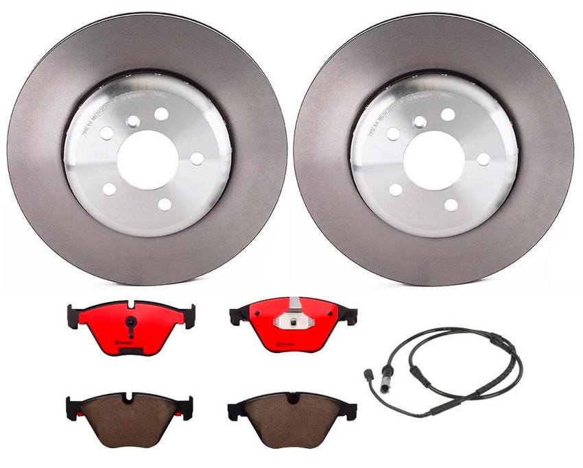 BMW Brembo Brake Kit - Pads and Rotors Front (348mm) (Ceramic) 34356791958 - Brembo 1531737KIT